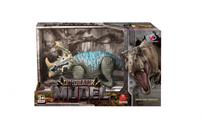 Interaktywny dinozaur z 4 gatunkami
