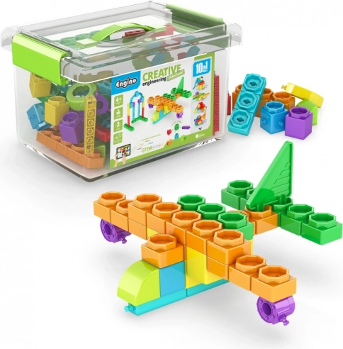Klocki Engino Box Junior – 10 modeli dla dzieci od 4 lat