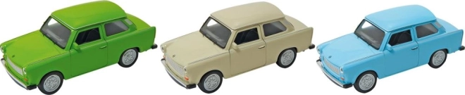 Autko na napęd powrotny Trabant 601 beżowe