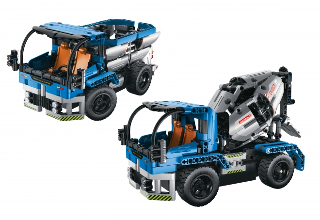Zestaw Konstrukcyjny Ciężarówka i Betoniarka 2w1 RC 26cm