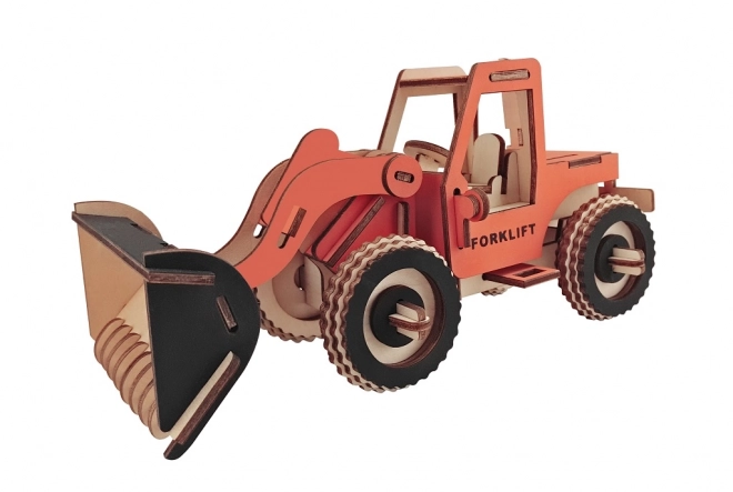 Woodcraft Drewniane 3D puzzle Koparka