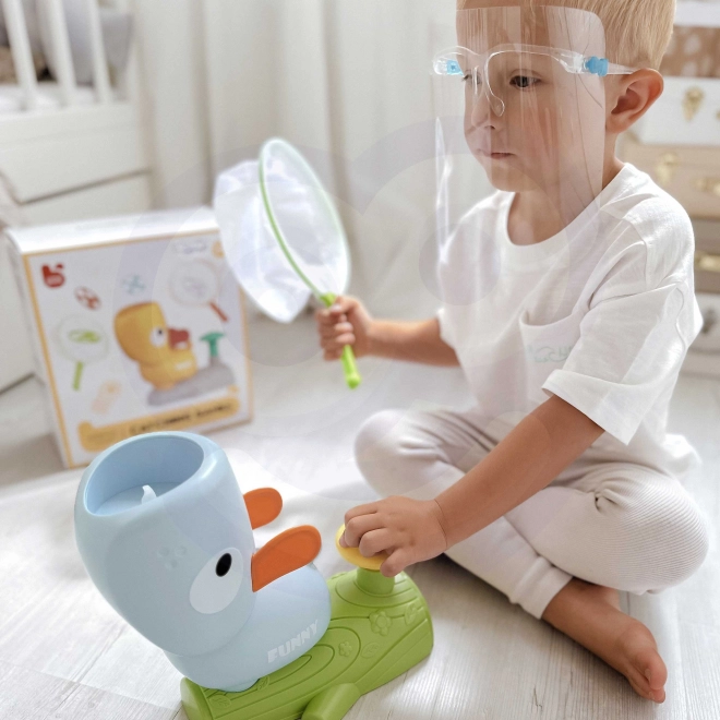 Woopie Gra Zręczności Złap Frisbee Wyrzutnia dysków