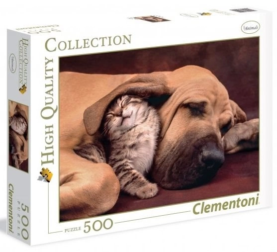 Puzzle Clementoni 500 elementów Cuddles
