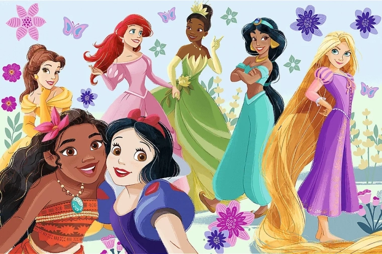 Trefl puzzle Disney Księżniczki w akcji 60 elementów