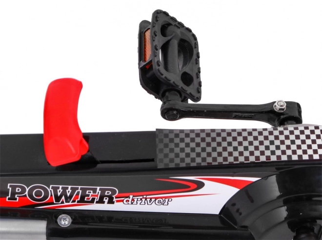 Gokart Full Ahead AIR z pedałami dla dzieci 3+ Czerwony + Regulacja siedzenia + Opony pneumatyczne + Hamulec ręczny