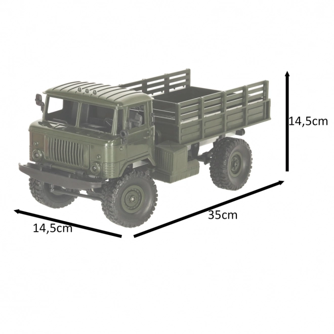 Zdalnie sterowany pojazd terenowy 4WD 1:16