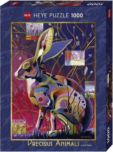 Puzzle 1000 elementów – królik (cenne zwierzęta)