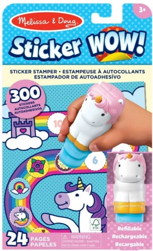 Zestaw naklejek UNICORN – naklejki wielokrotnego użytku