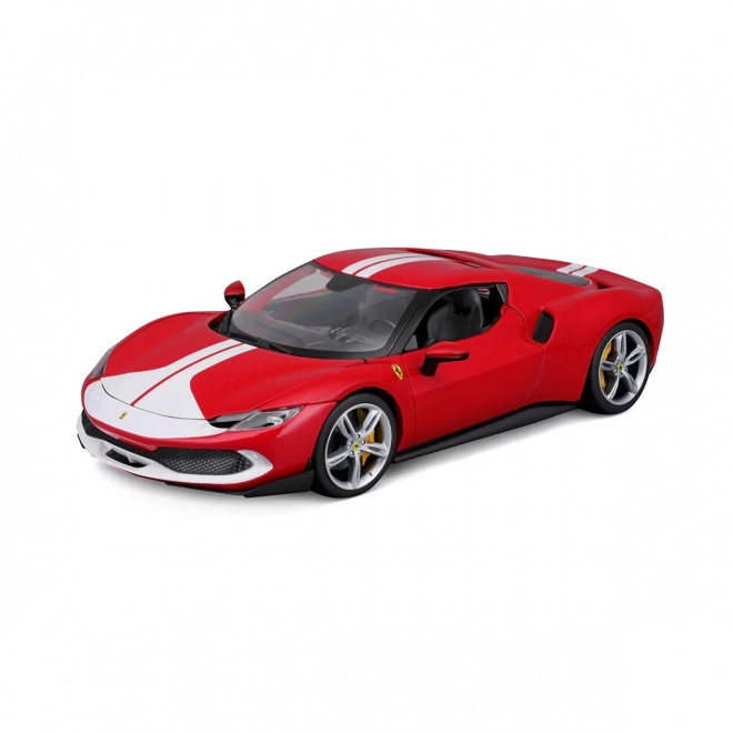 Model samochodu Bburago Ferrari 296 GTB Assetto Fiorano czerwony 1:18