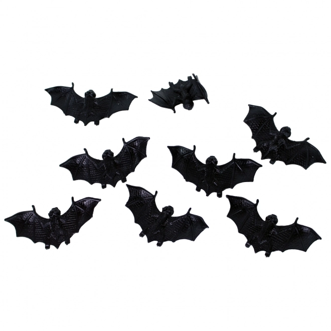 Dekoracyjne plastikowe nietoperze na Halloween