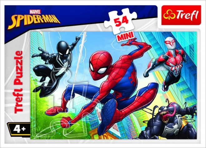 Minipuzzle Spiderman 54 elementów