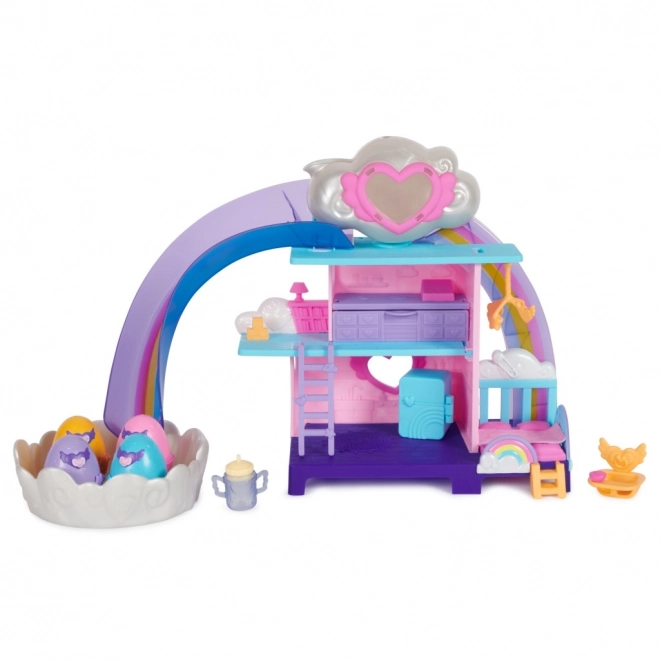 Hatchimals zestaw zabawowy Tęczowy świat wylęgu w wodzie
