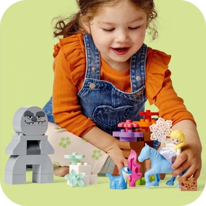 LEGO DUPLO Disney Elsa i Bruni w Zaczarowanym Lesie