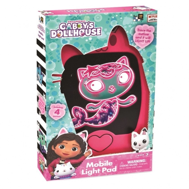 Gabi Przenośna podświetlana tablica Cat House
