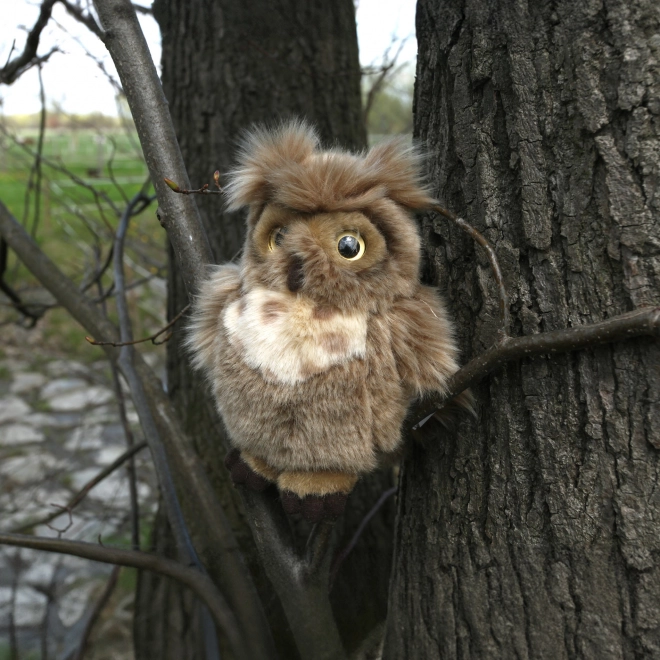 Rappa Pluszowy Puchacz 17 cm