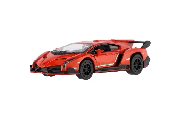 Auto Kinsmart Lamborghini Veneno metal/plastik 13cm z funkcją cofania