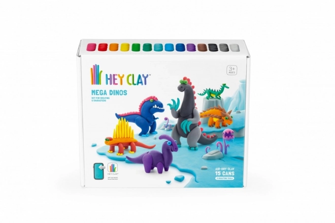 Zestaw Hey Clay Mega Dinozaury