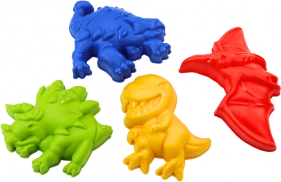 Dinozaurowe foremki do kreatywnych odcisków