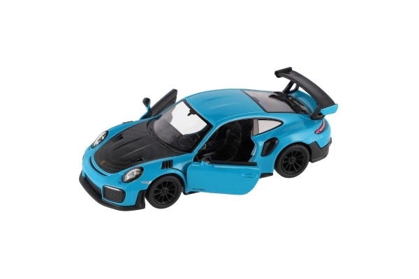 Auto Kinsmart Porsche 911 GT2 RS metal/plastik 13cm 4 kolory na napęd wsteczny 12 sztuk w pudełku