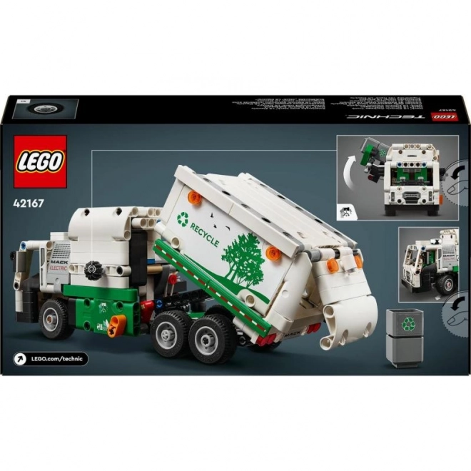LEGOae Technic 42167 Elektryczny Śmieciarka Mackae LR