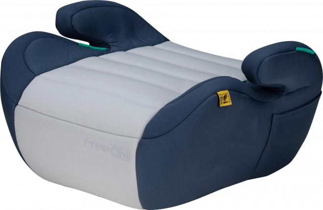 FreeON Siedzisko Booster Comfy i-Size 125-150 cm, Niebiesko-szary