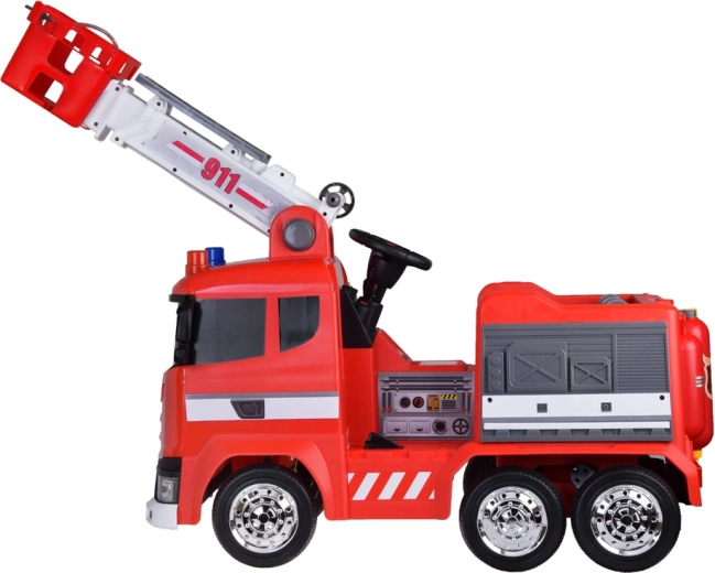 Wysuwana drabina z prawdziwą hydronetką