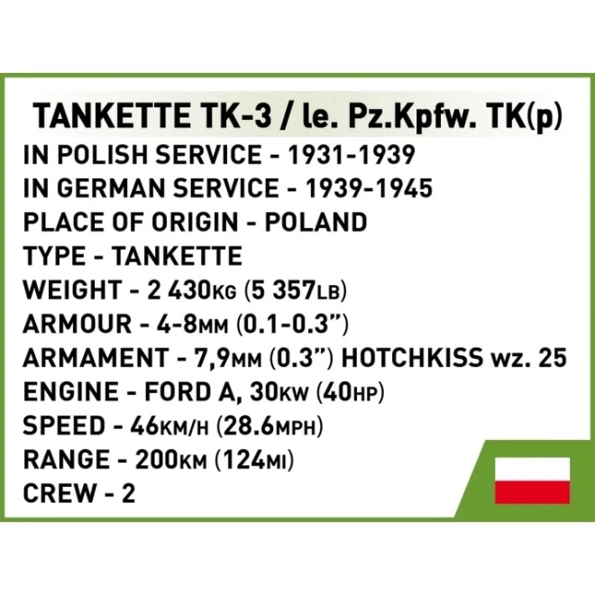 COBI 2658 Tankietka TK-3