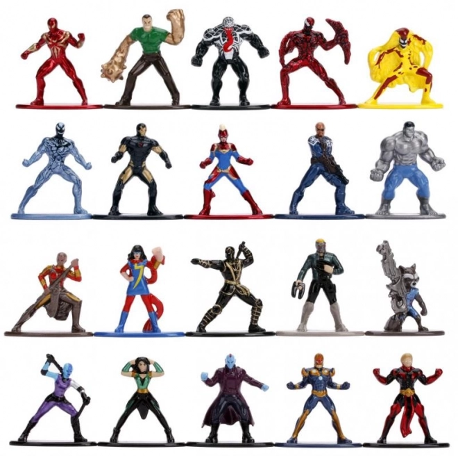 Marvel Metalowe kolekcjonerskie nanofigurki 20 szt.