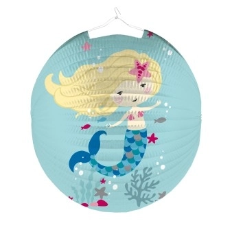 Papierowy lampion Syrenka
