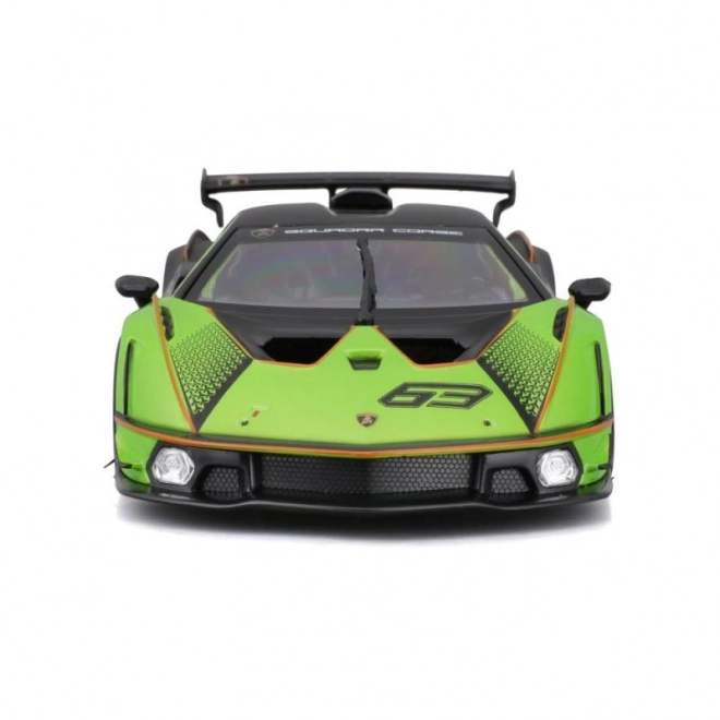 Bburago 1:24 Wyścig Lamborghini Essenza SCV12 – Zielone
