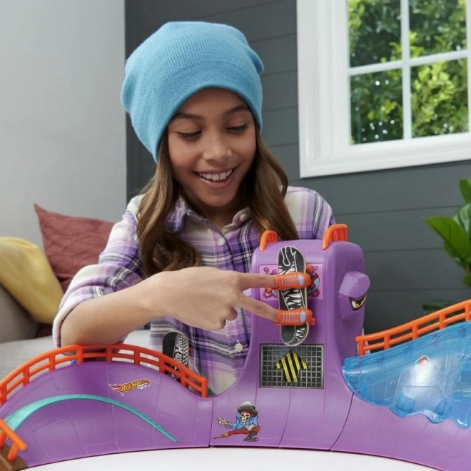 Hot Wheels Skate Octopark z fingerboardem i butami