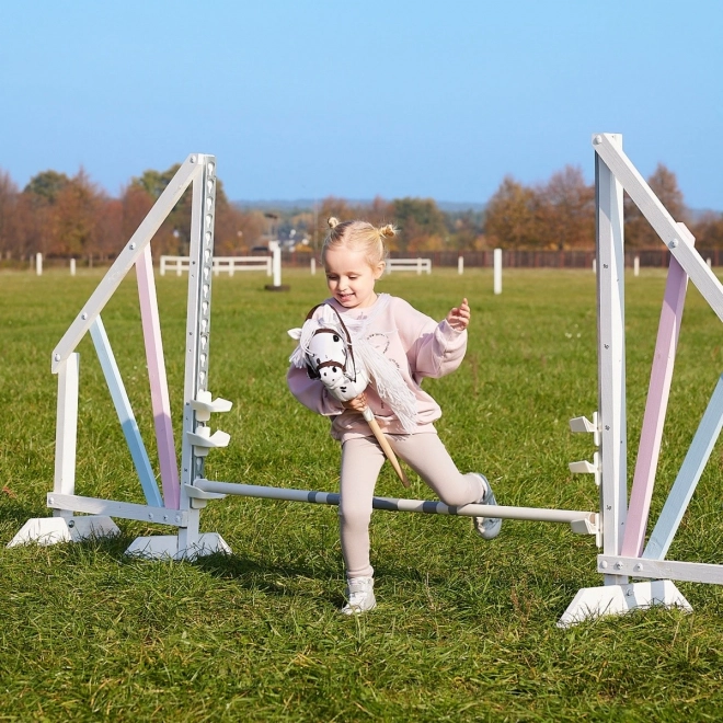 Hobby Horse HOPPIHORSE - Biało-cętkowany