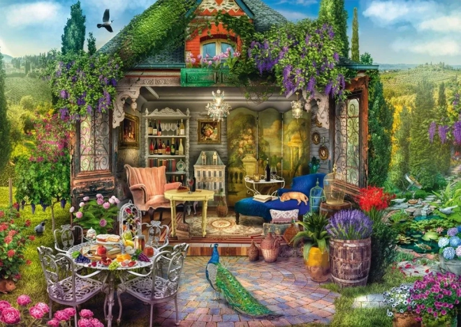 Schmidt puzzle Ogród wśród winnic 1000 elementów