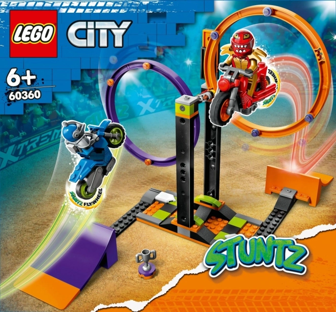 LEGO® City 60360 Kaskaderskie wyzwanie z kręcącymi się kołami