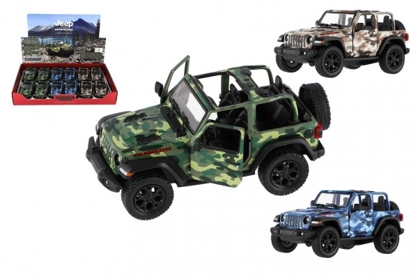 Auto Jeep Wrangler Camo edycja metal/plastik 13cm