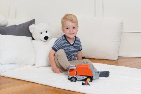 Auto Truckies śmieciarki plastikowe 25cm z figurką w pudełku 24m+