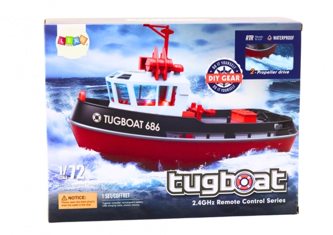 Zdalnie sterowana łódź RC 1:72 Powerboat 35km/h