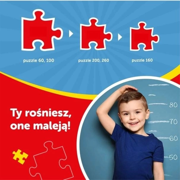 Puzzle 100 elementów z brokatem Glitter Dollhouse Gabby