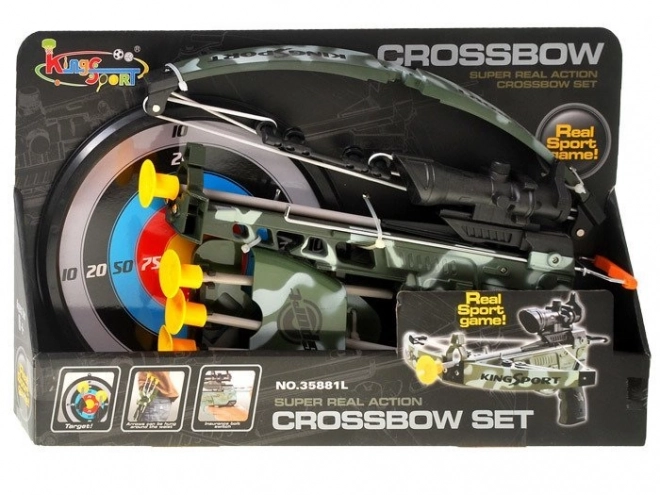 Kusza z celownikiem laserowym + tarcza za0698