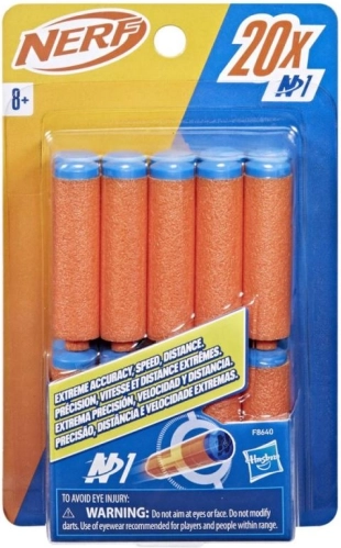 Nerf zapasowe strzałki N‑Series, 20 szt.