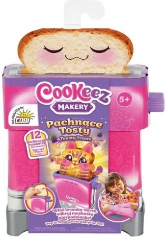 Cookeez Makery pachnące tosty – pluszak niespodzianka