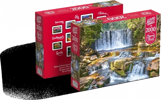 Puzzle Leśna Kaskada 2000 elementów