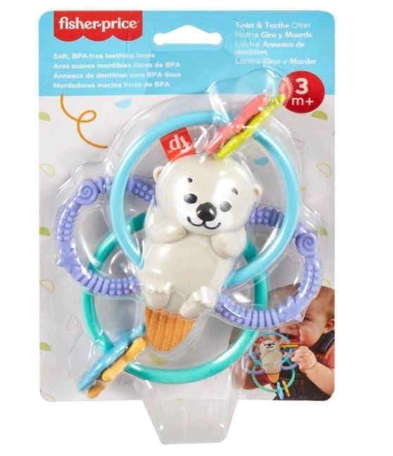 Zakręcony gryzak Wydra od Fisher-Price