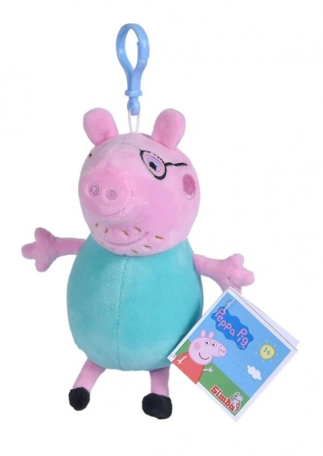 Świnka Peppa pluszowy breloczek do plecaka, 4 rodzaje