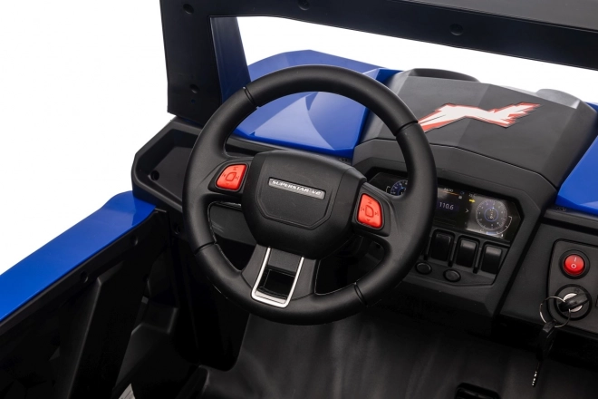 Dziecięcy elektryczny buggy UTV-MX niebieski