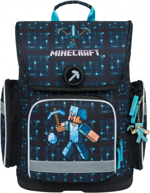 Plecak szkolny BAAGL Ergo Minecraft Blue Axe
