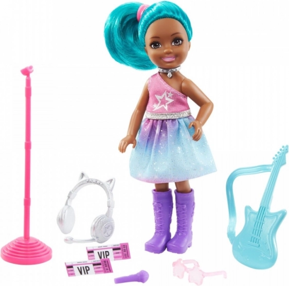 Lalka BARBIE Chelsea piosenkarka