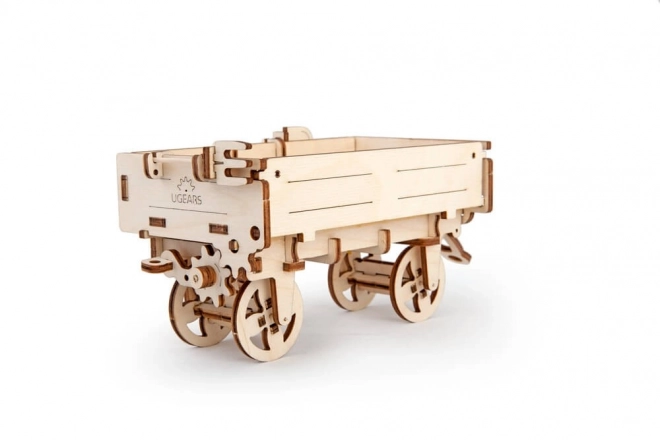 Ugears Puzzle 3D - Przyczepka 68 elementów