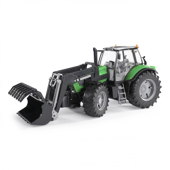 Bruder traktor Deutz Agrotron X720 z przednim ładunkiem