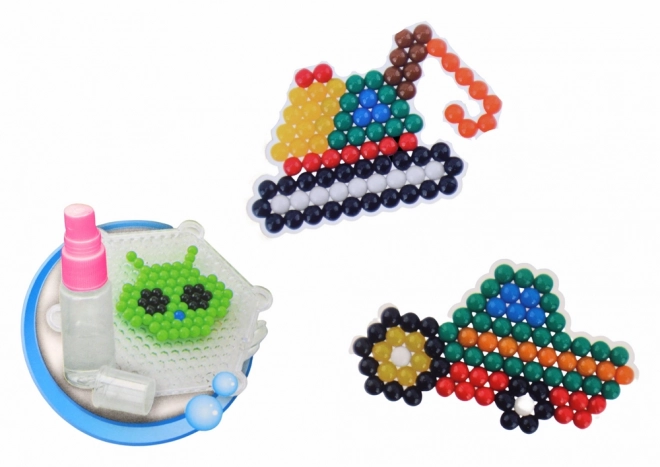 Zestaw koralików wodnych DIY Magic Beads 8 kolorów Pojazdy budowlane